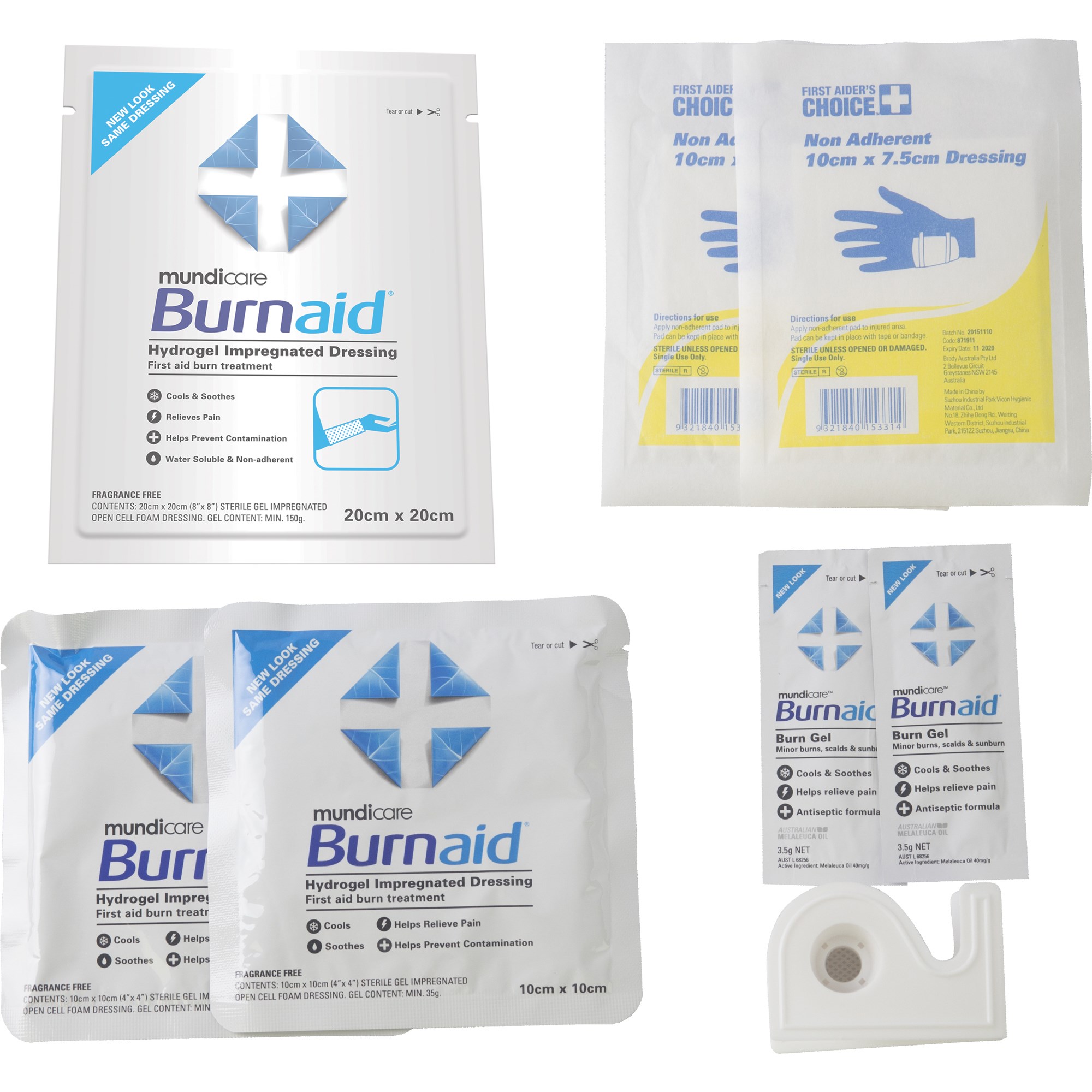 Module Burns First Aid - Mundicare Burnaid First Aid Burns Module Kit Small - United ...